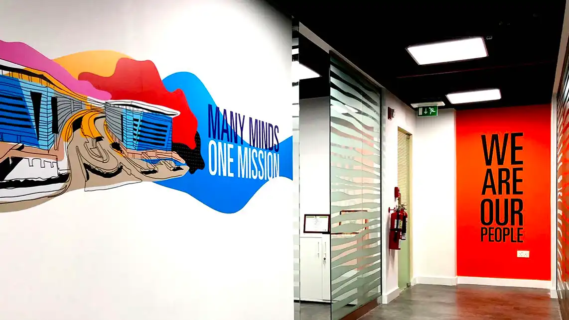 wall branding