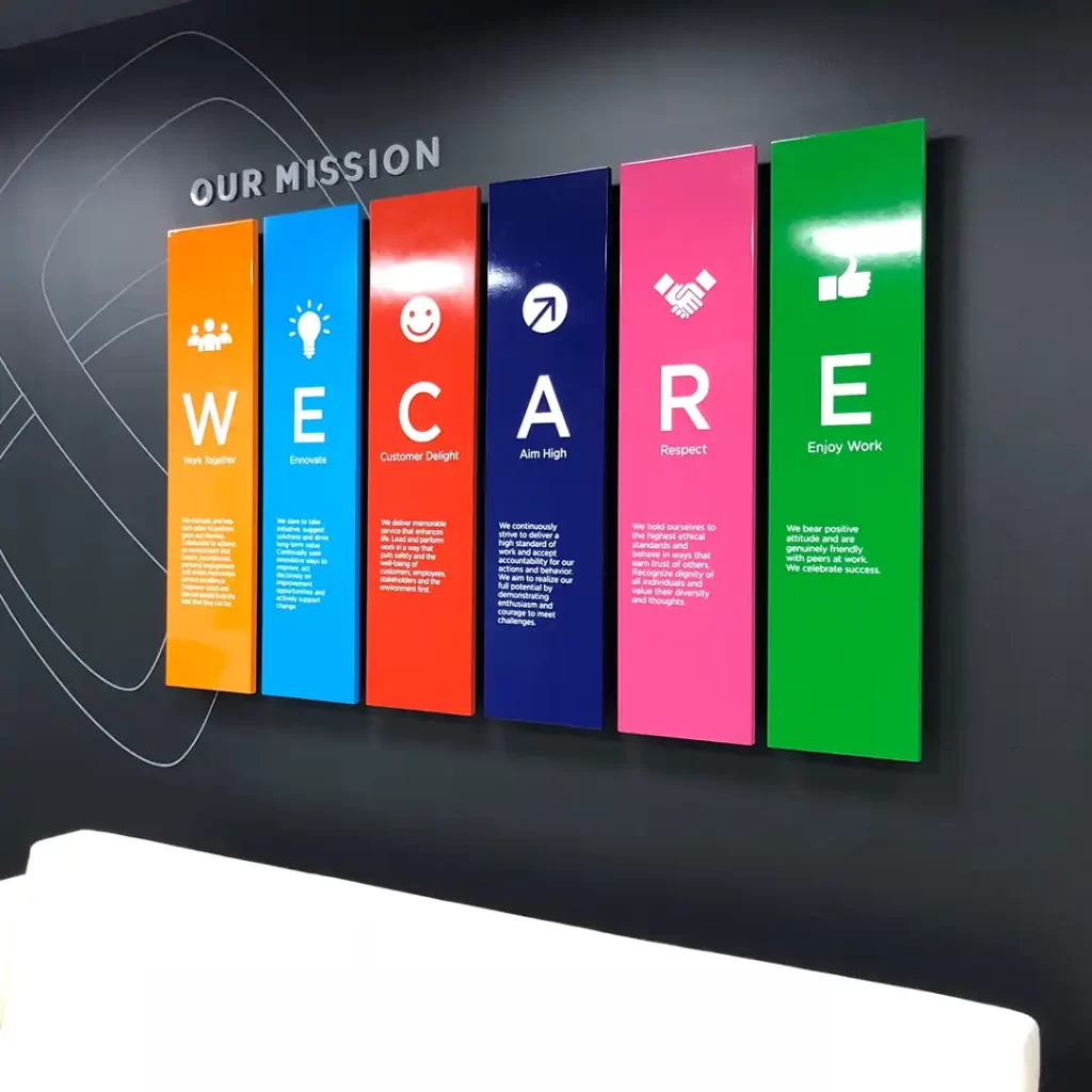 indoor signage