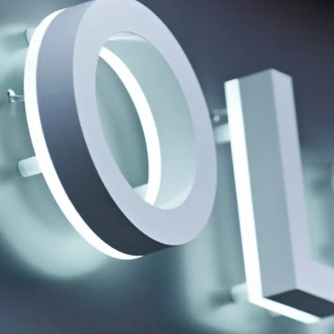backlight outdoor signage Dubai UAE