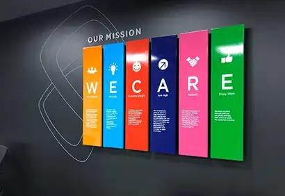 indoor sign company in uae